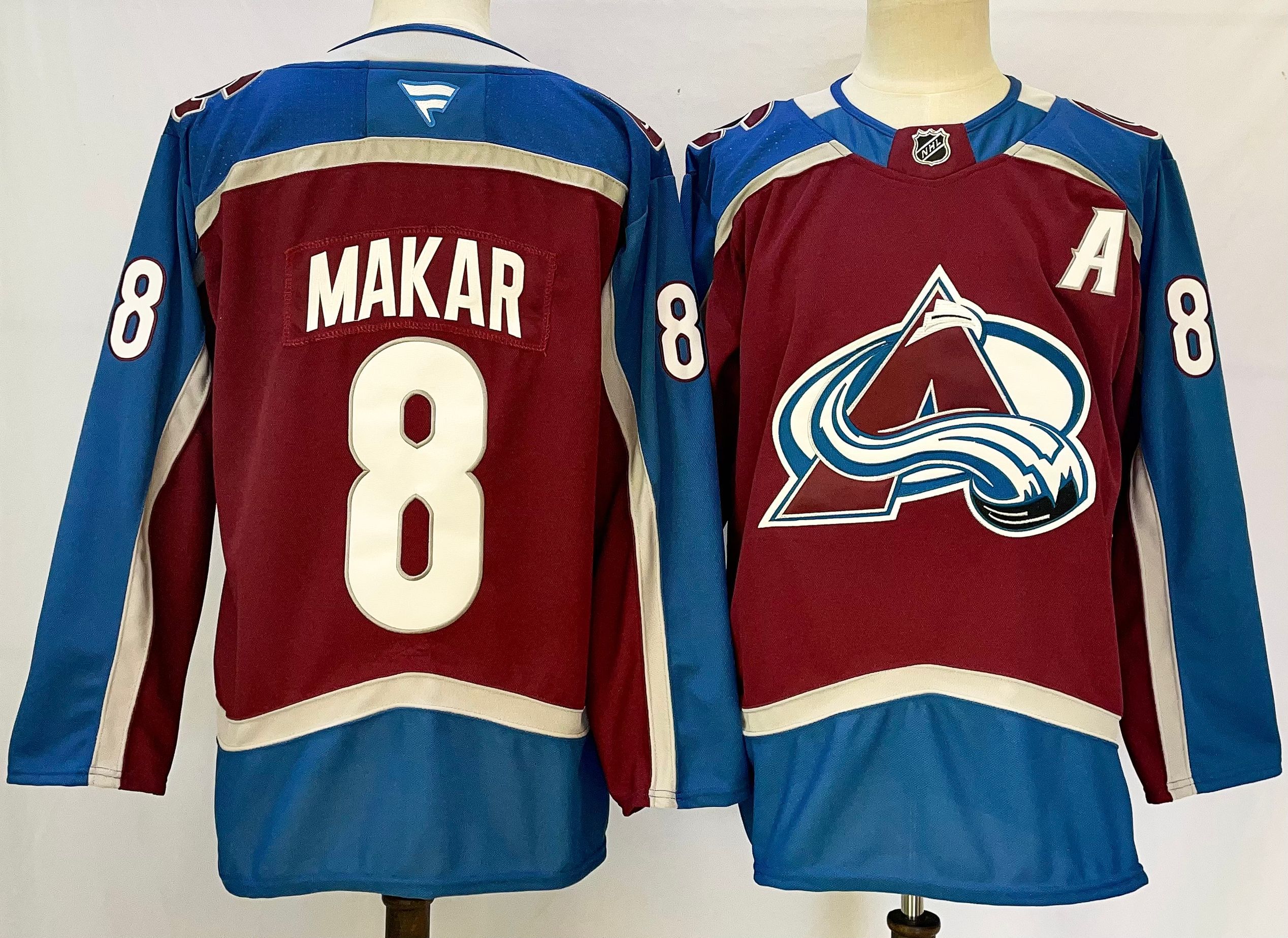 Men Colorado Avalanche #8 Makar Red 2025 Home Premier Player NHL Jersey